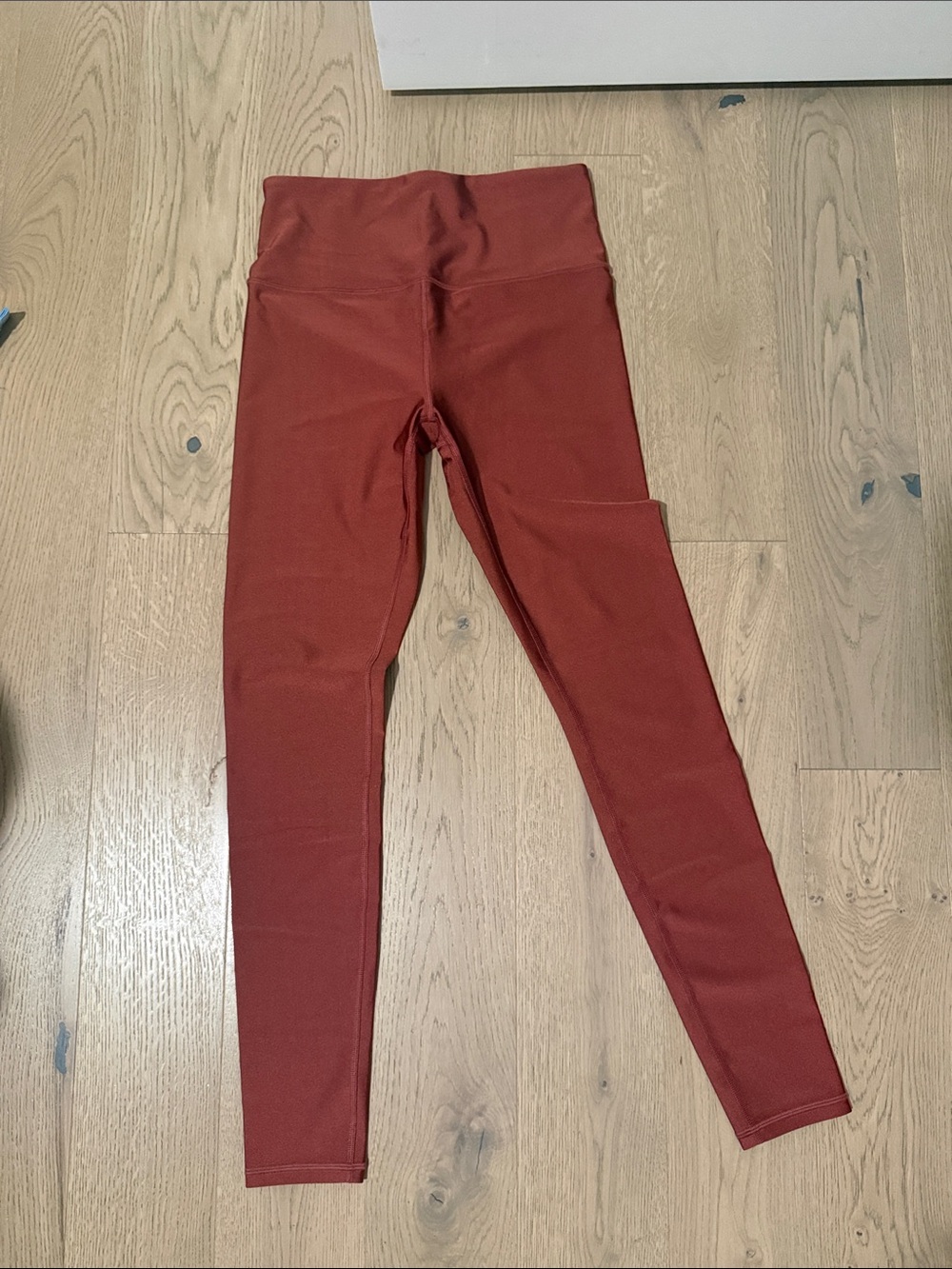 Athleta High-Rise Leggings in Rust